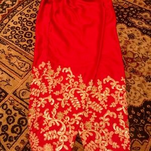 Stunning red Tulip pants/Shalwar ❤️❤️❤️